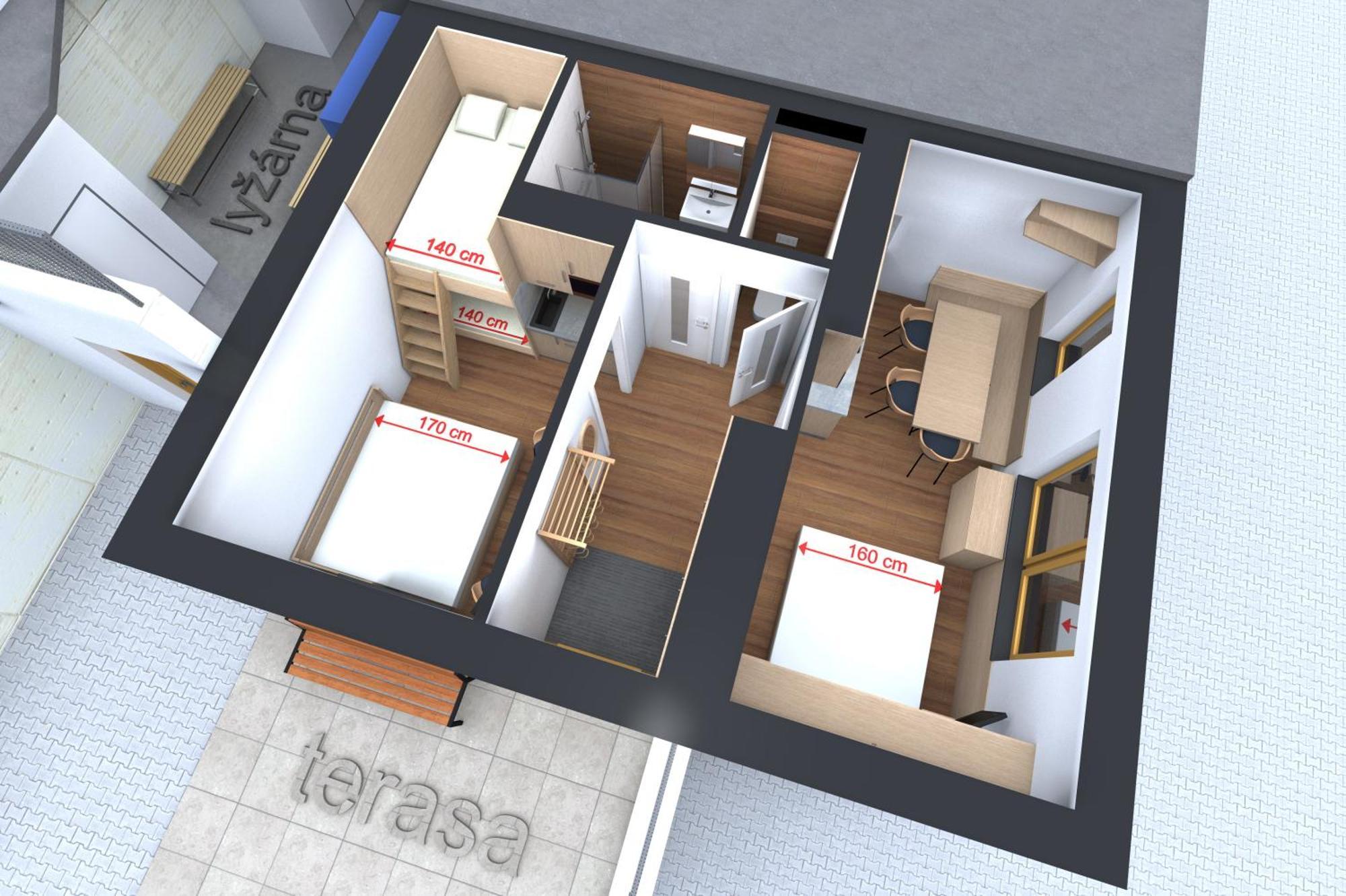 U Kralika, Apartman E, 50M Od Lanovky A Bobove Drahy, Parkovani Zdarma Dolní Morava المظهر الخارجي الصورة
